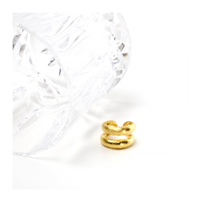 Double Ring - 18K Gold Plated