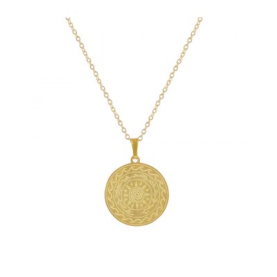CYCLOS NECKLACE - 18K GOLD PLATED
