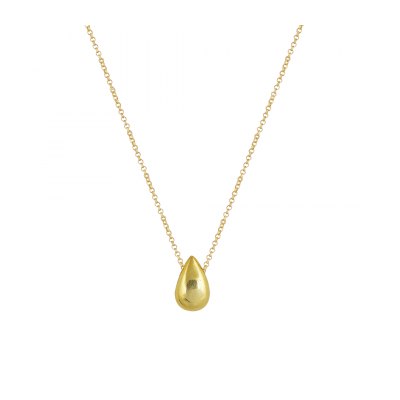 Liquid Drop Necklace - 18K Gold Plated