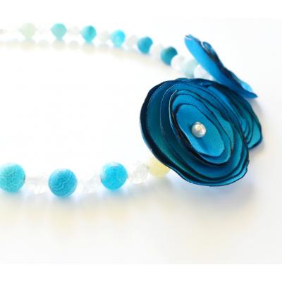 BLOSSOMING IN LIGHT BLUE - EXCLUSIVE COLLECTION