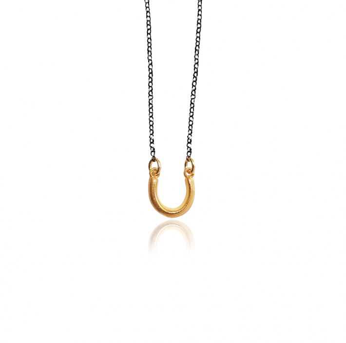 Lucky Horseshoe Necklace | Denise Turner Jewelry